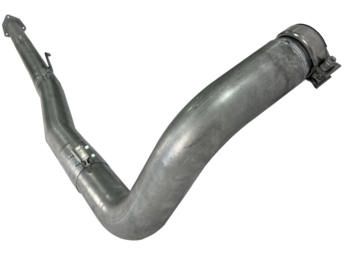 4" Turbo Back Race Pipe C&C | 2023-2026 Ford 6.7L Cab & Chassis Powerstroke