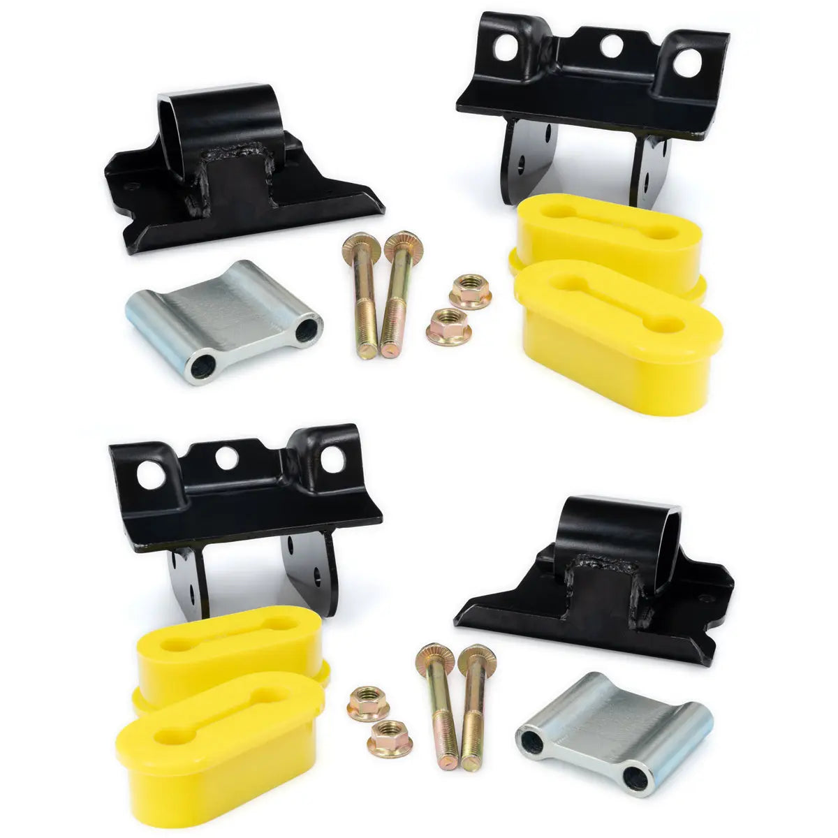2001-2010 GM 6.6L Duramax Engine Mount Kit with Silicone Bushings