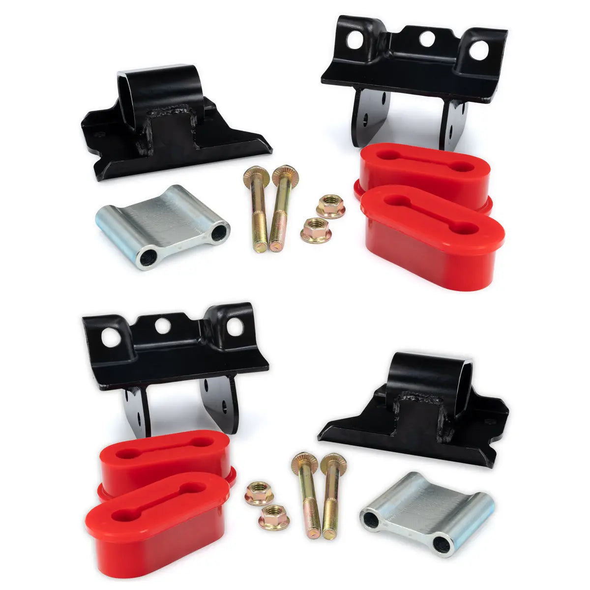 2001-2010 GM 6.6L Duramax Engine Mount Kit with Silicone Bushings