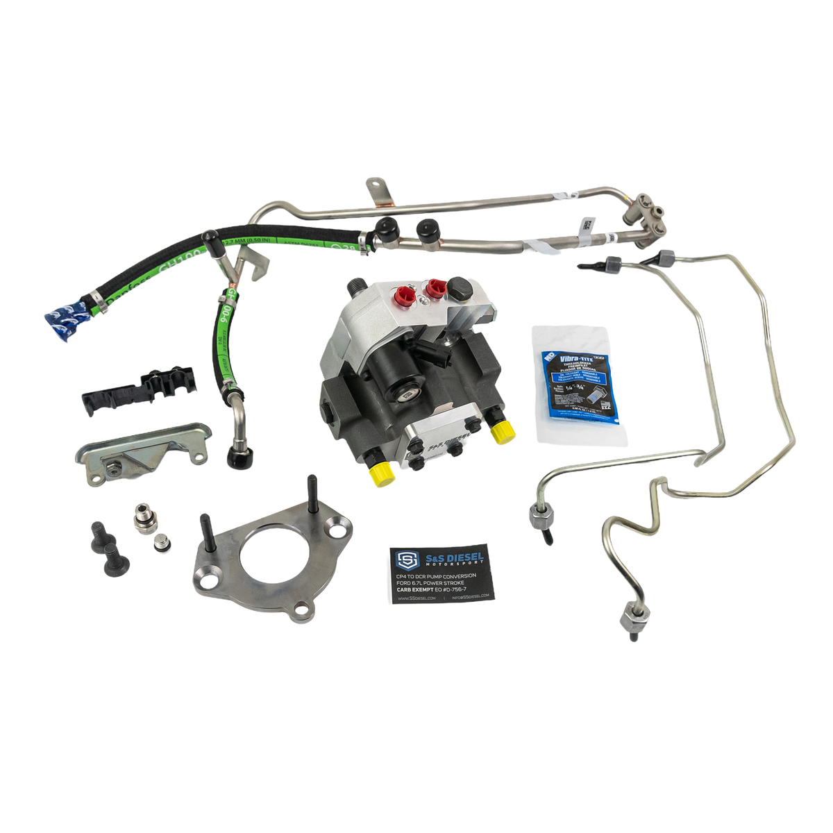S&S Diesel Ford 6.7L CP4 to DCR Injection Pump Conversion