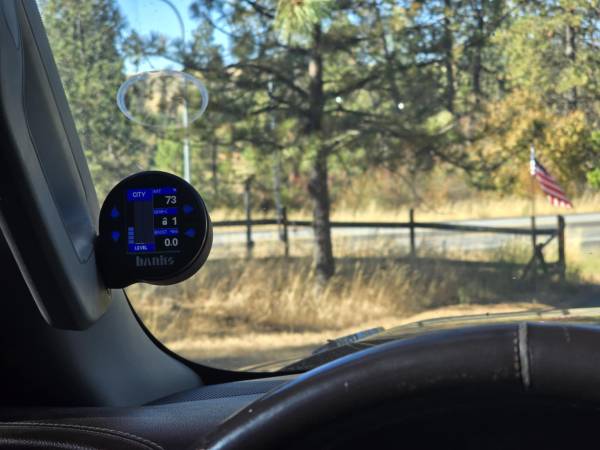2015-2019 GM 2500/3500HD 52MM Single Gauge Mount