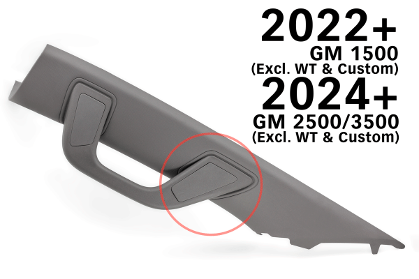 2024+ GM 2500/3500HD CTS2/3 Monitor Mount