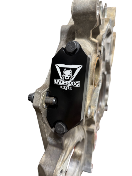 UnderDog Diesel Billet Coolant Block-Off Plate - 2001-2024 GM 6.6L Duramax