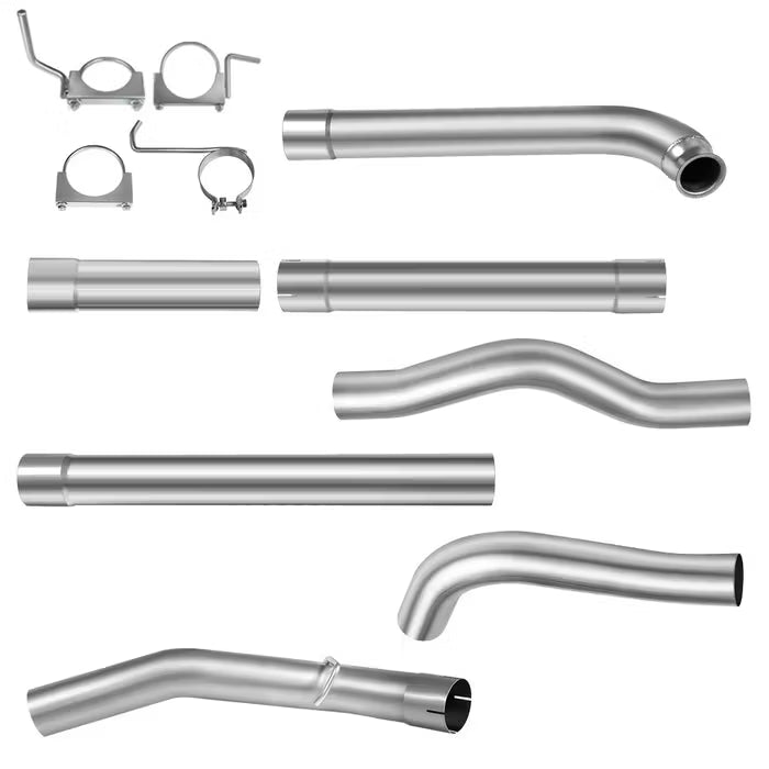 4/5" DOWNPIPE BACK SINGLE | PICK UP-2001-2010 6.6L GM Duramax LB7 LLY LBZ LMM